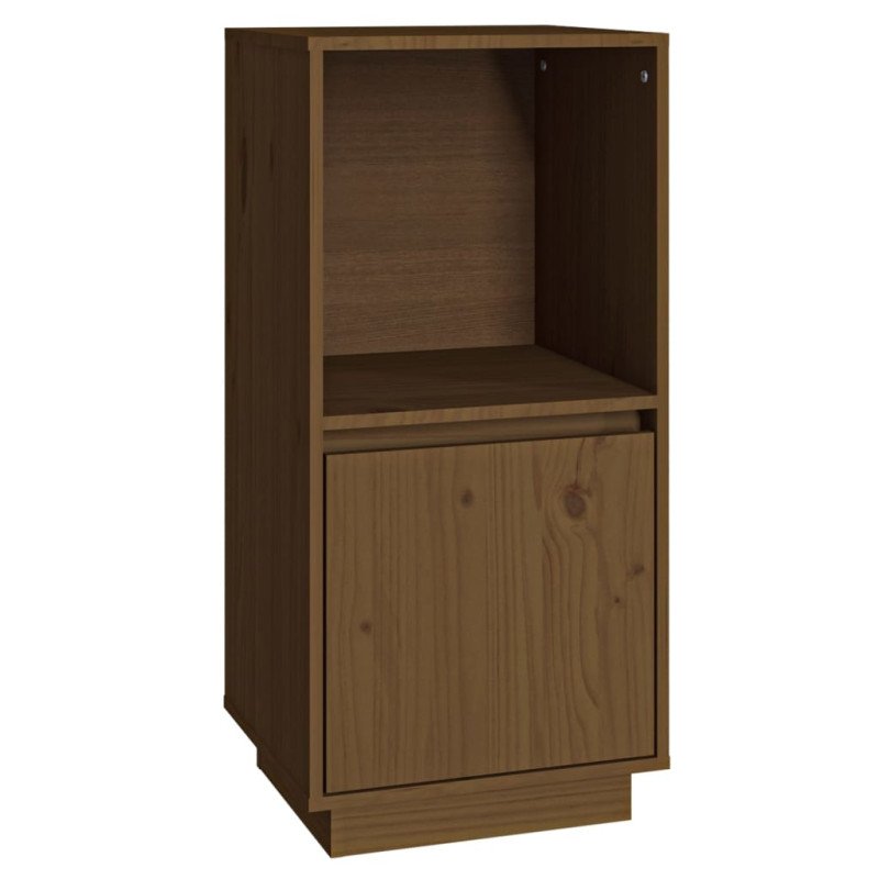 vidaXL Komoda medovo-hnedá 38x35x80 cm masívne borovicové drevo