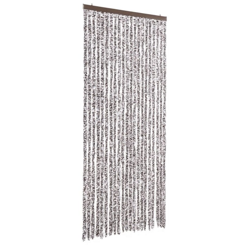 vidaXL Záves proti hmyzu, hnedý a béžový 90x200 cm, ženilka