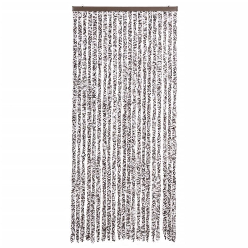 vidaXL Záves proti hmyzu, hnedý a béžový 90x200 cm, ženilka