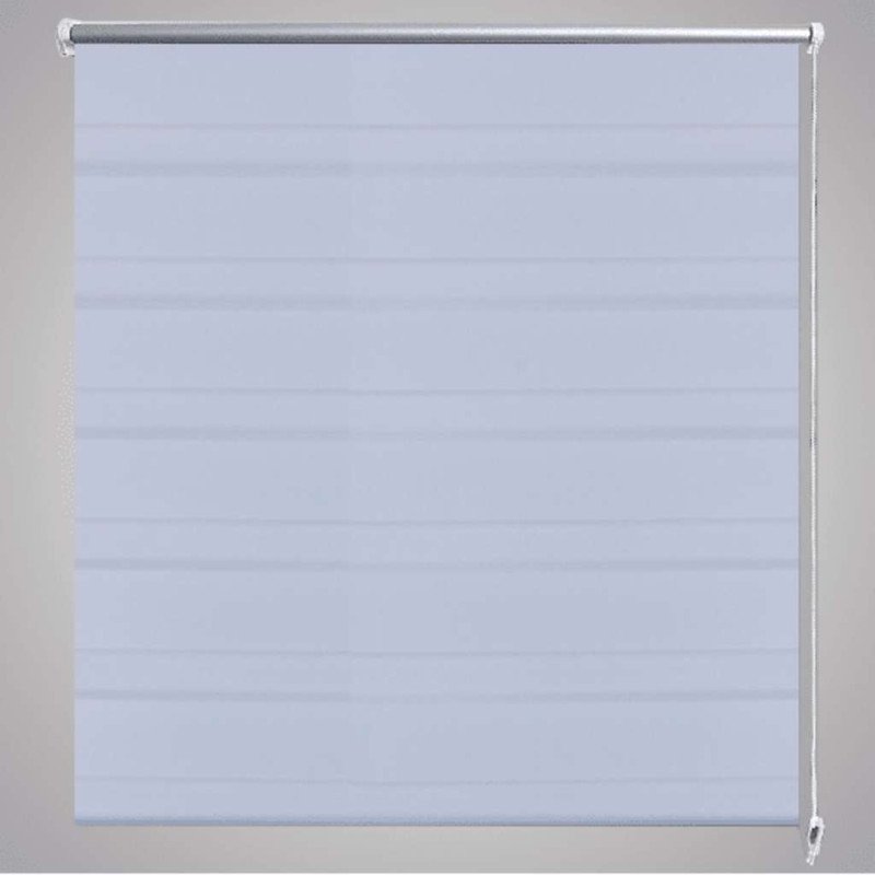 Roleta vzor zebra, 100 x 175 cm, biela