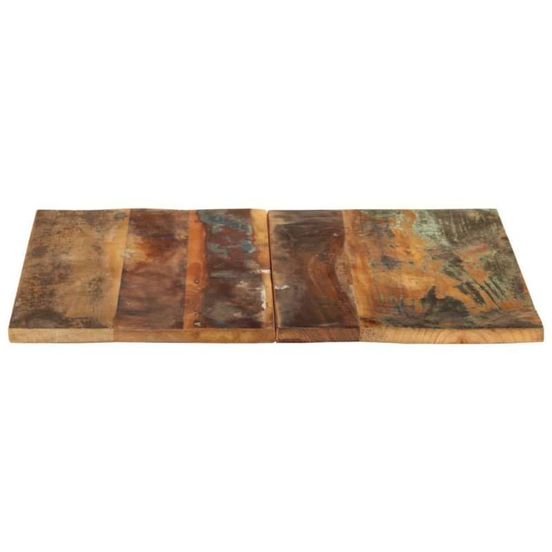 vidaXL Štvorcová stolová doska 60x60 cm, 15-16 mm, recyklovaný masív