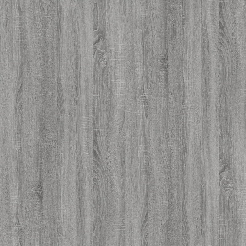 vidaXL Konferenčný stolík Sivý sonoma 80x50x45 sprac. drevo a železo