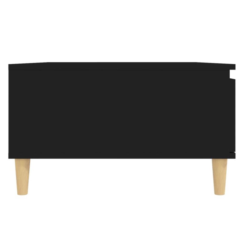 vidaXL Konferenčný stolík čierny 90x60x35 cm drevotrieska