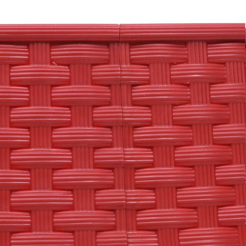 vidaXL Spodný kryt na vianočný stromček červený Ø 65x19,5 cm