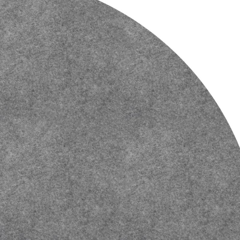 vidaXL Podložka pod bazén svetlosivá Ø550 cm polyesterová geotextília