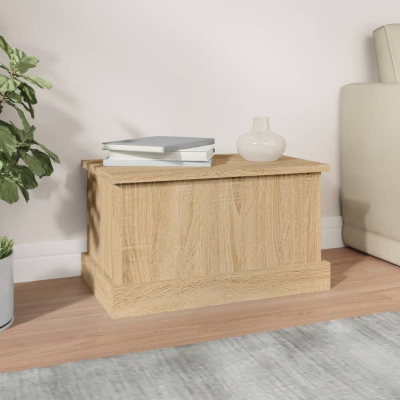 vidaXL Úložný box dub sonoma 50x30x28 cm spracované drevo