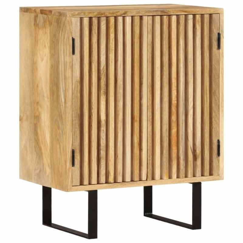 vidaXL Komoda s 2 dvierkami 55x35x70 cm masívny mangovník