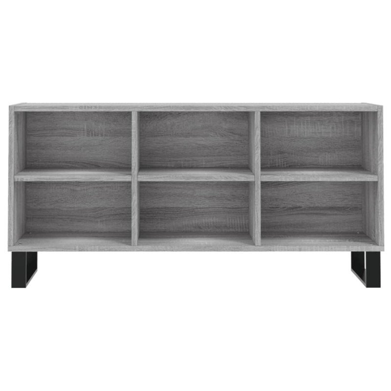 vidaXL TV skrinka sivý dub sonoma 103,5x30x50 cm spracované drevo