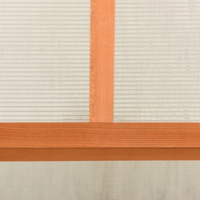 vidaXL Skleník 120x80x50 cm jedľové drevo