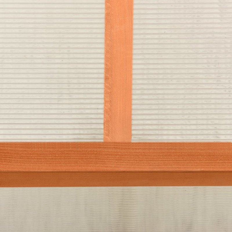 vidaXL Skleník 100x65x40 cm jedľové drevo