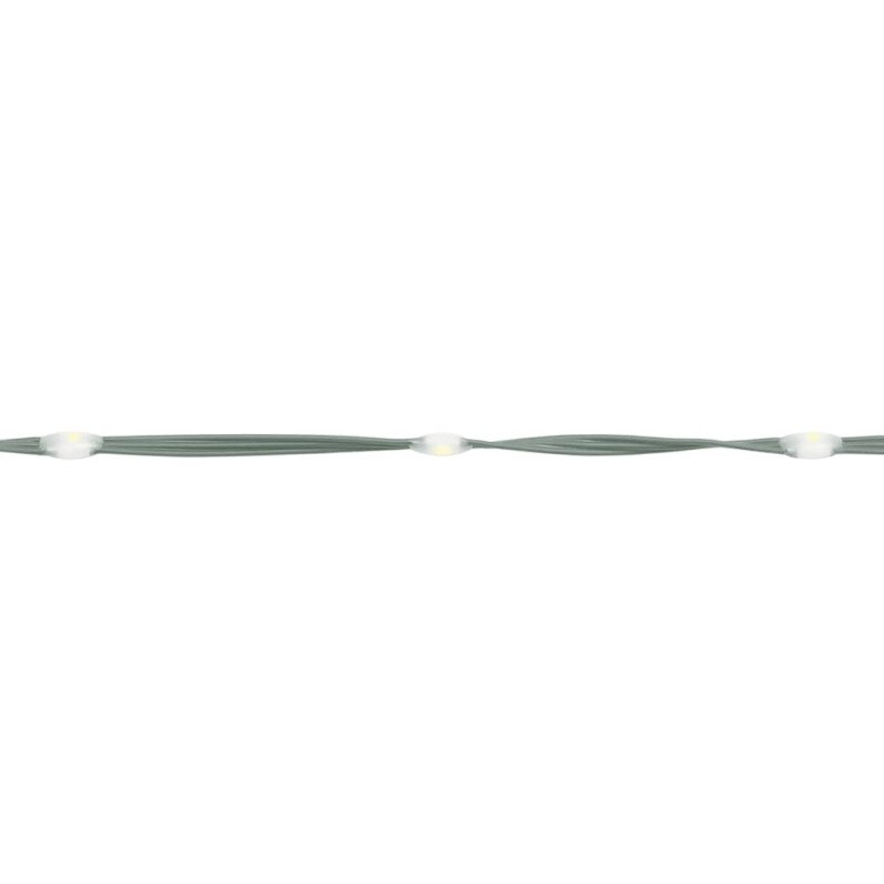 vidaXL Vianočný stromček s kovovým stĺpikom 500 LED, studený biely 3 m