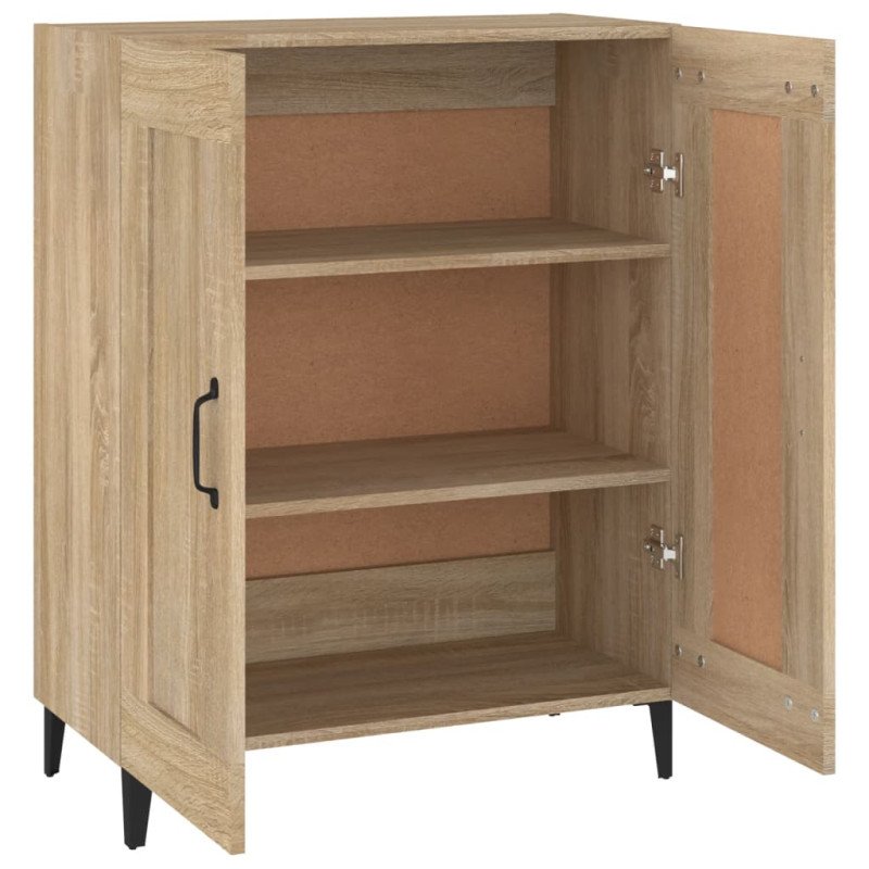vidaXL Komoda vo farbe dubu sonoma 69,5x34x90 cm spracované drevo