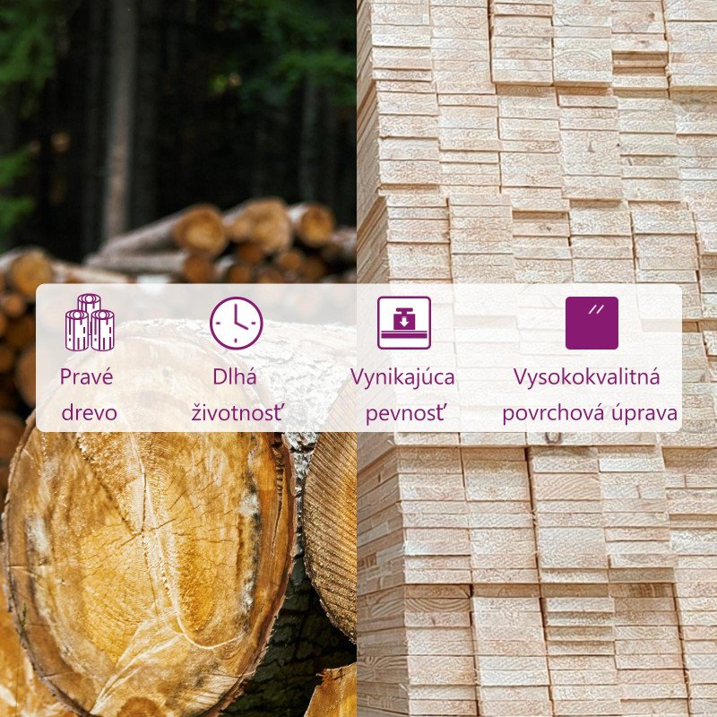 vidaXL 2-miestna záhradná pohovka s podložkami biela borovicové drevo