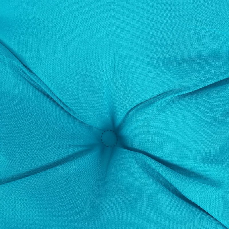 vidaXL Poduška na paletovú pohovku tyrkysová 80x80x12 cm látka