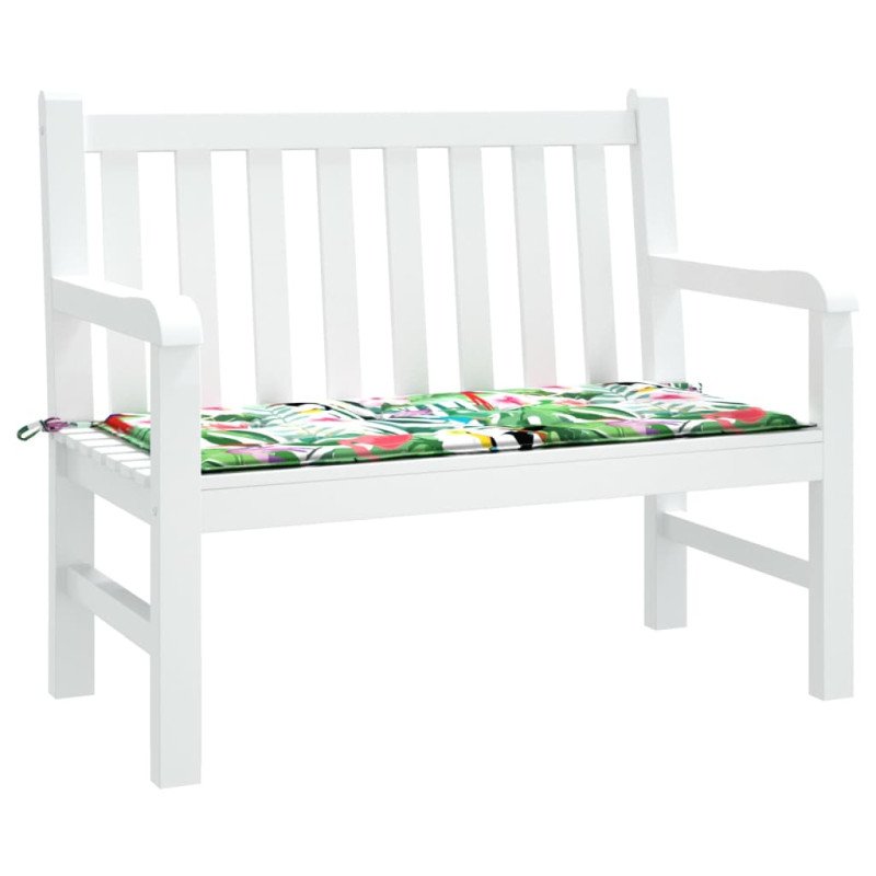 vidaXL Podložka na záhradnú lavičku farebná 120x50x3 cm látka