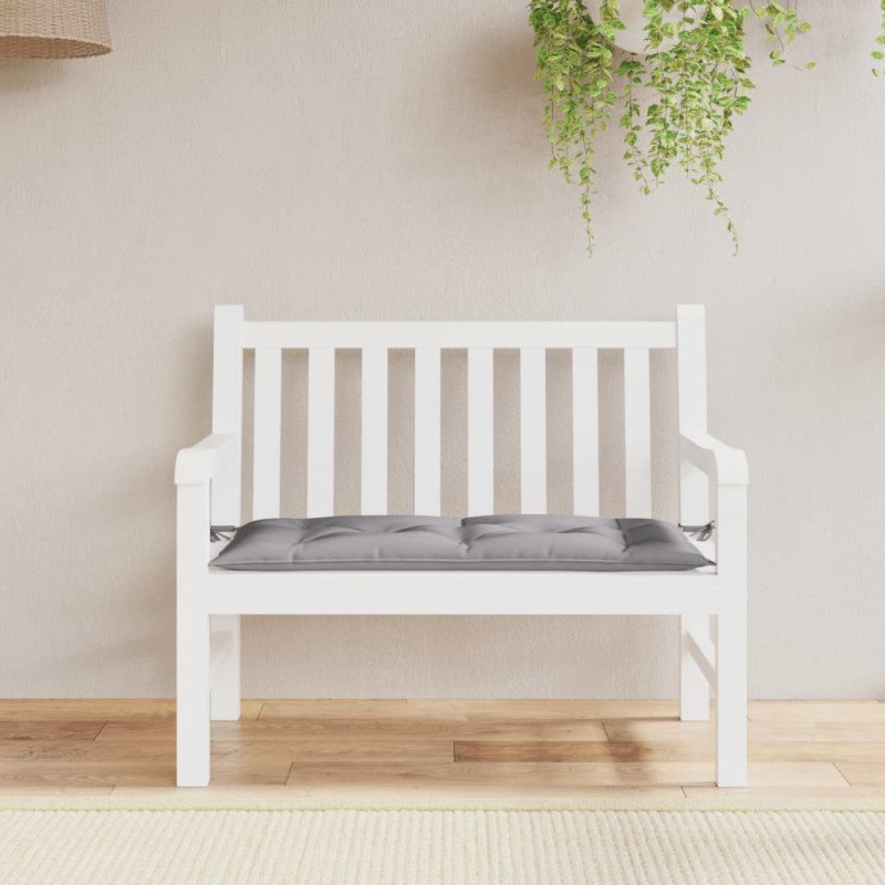 vidaXL Podložka na záhradnú lavičku 110x50x7 cm, oxfordská látka