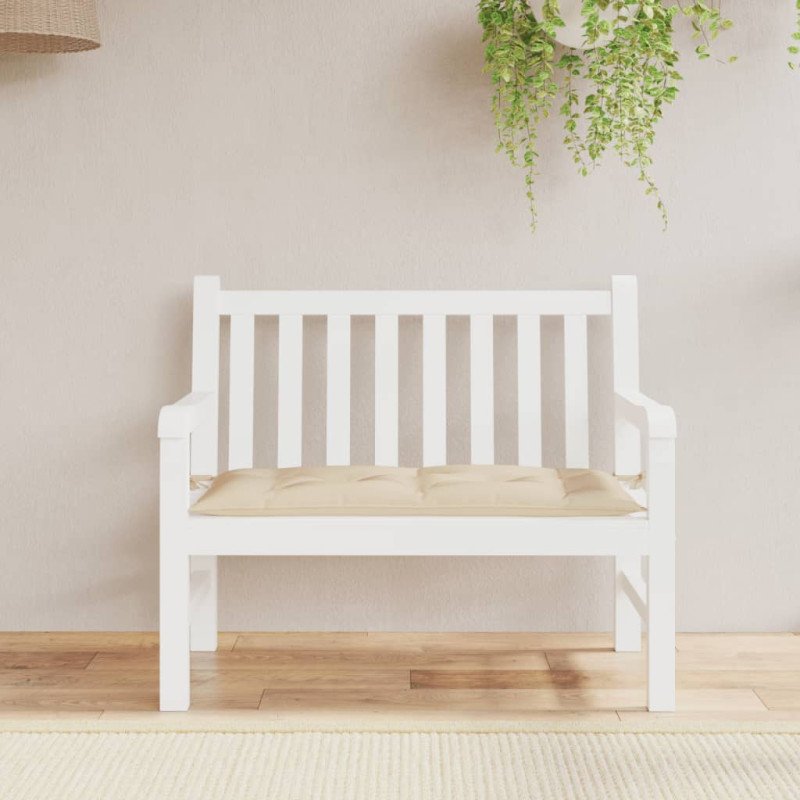 vidaXL Podložka na záhradnú lavičku 110x50x7 cm, oxfordská látka
