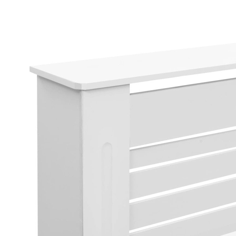 vidaXL Kryty na radiátor 2 ks biele 172x19x81,5 cm MDF