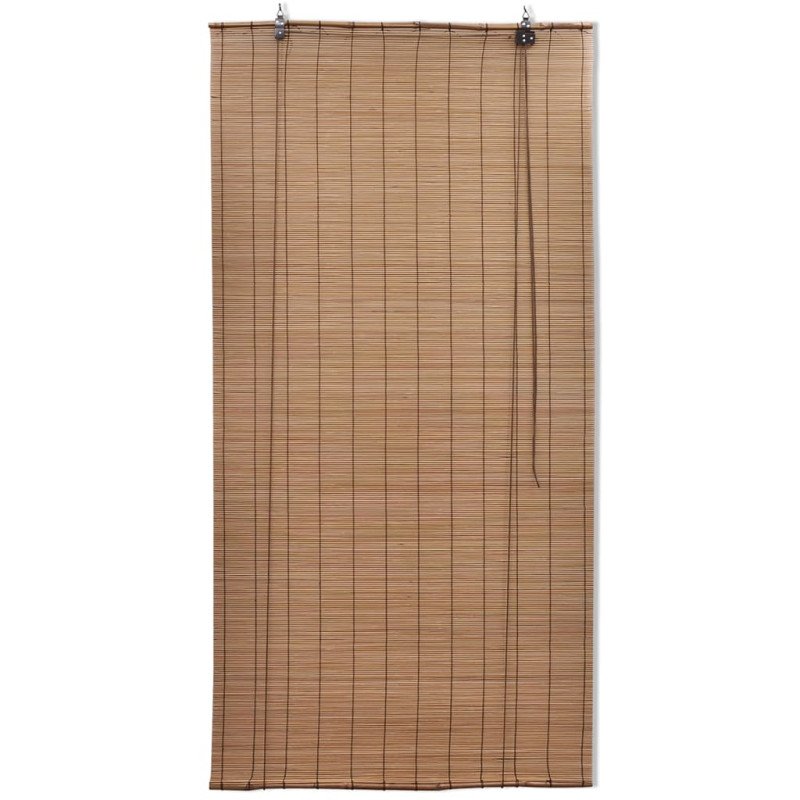 vidaXL Bambusové rolety 2 ks 150x220 cm, hnedé