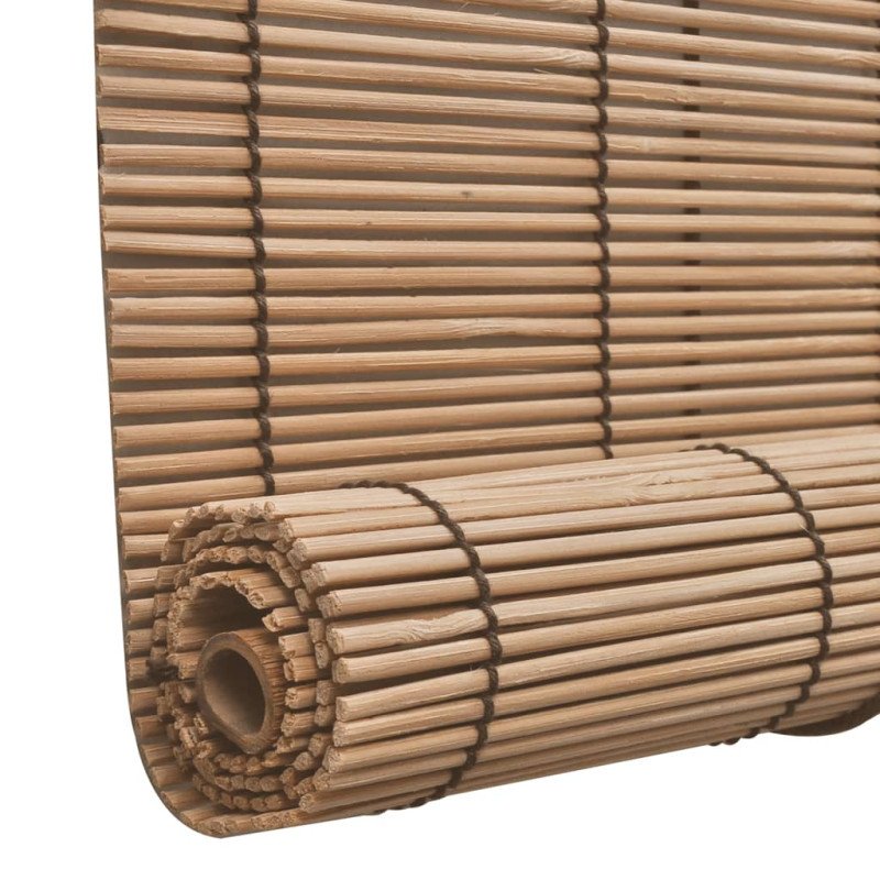 vidaXL Bambusové rolety 2 ks 150x220 cm, hnedé