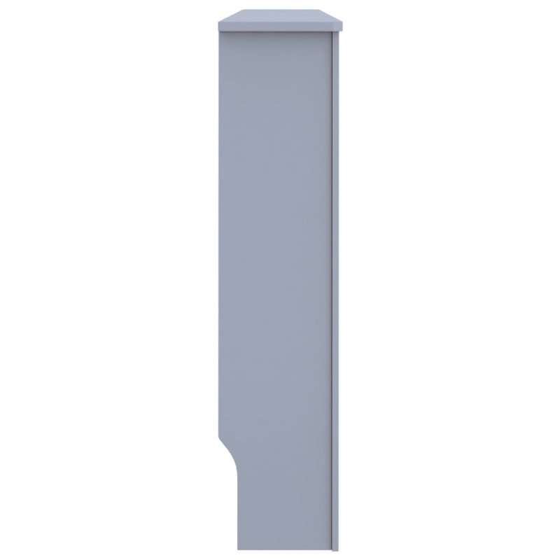 vidaXL Kryt na radiátor antracitový 152x19x81,5 cm MDF