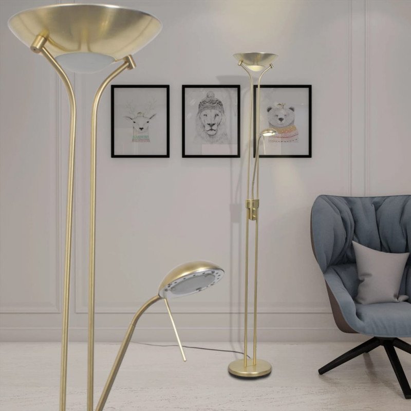 vidaXL Stmievateľná LED stojanová lampa 23 W vidaXL Stmievateľná LED stojanová lampa 23 W