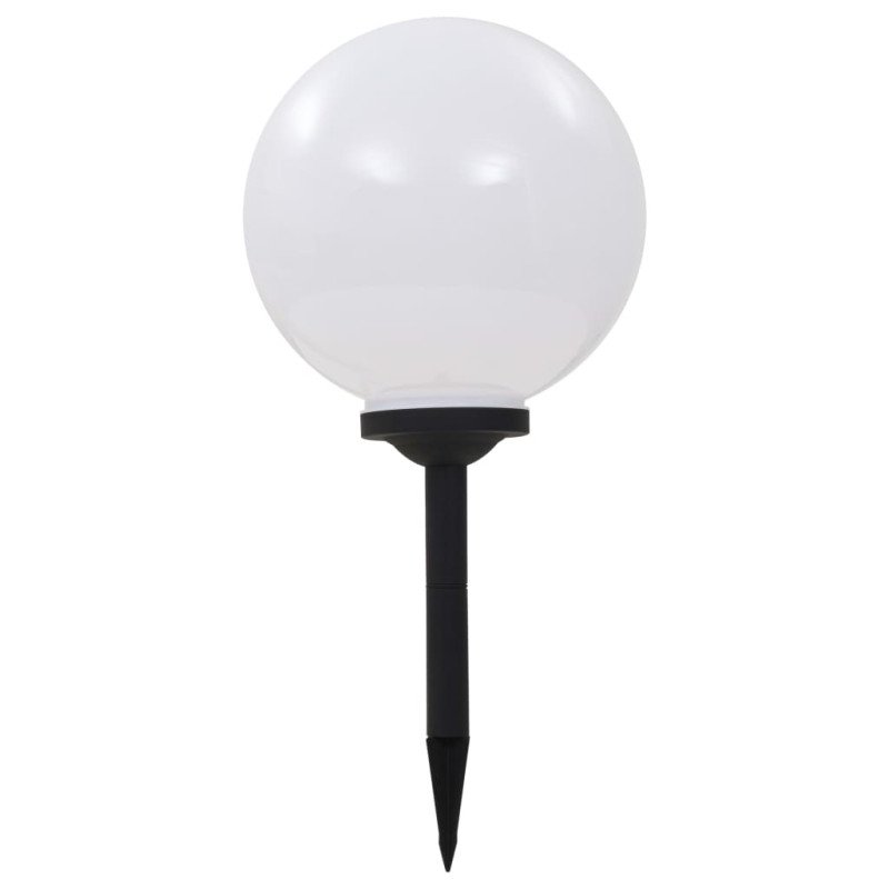 vidaXL Vonkajšie solárne lampy 4 ks 30 cm LED guľové RGB