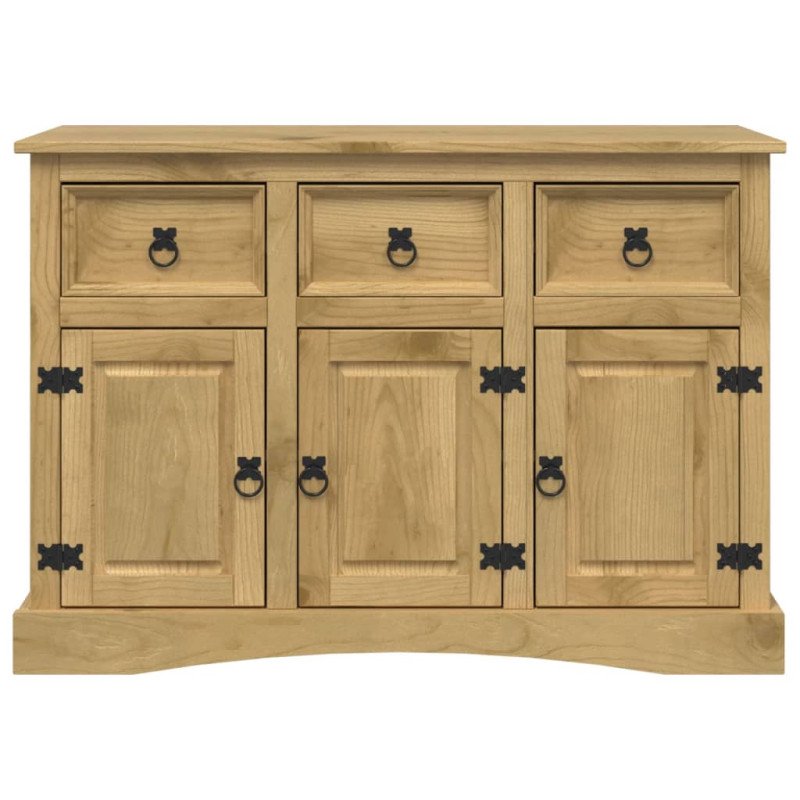 vidaXL Komoda Corona 115x43x79,5 cm masívna mexická borovica