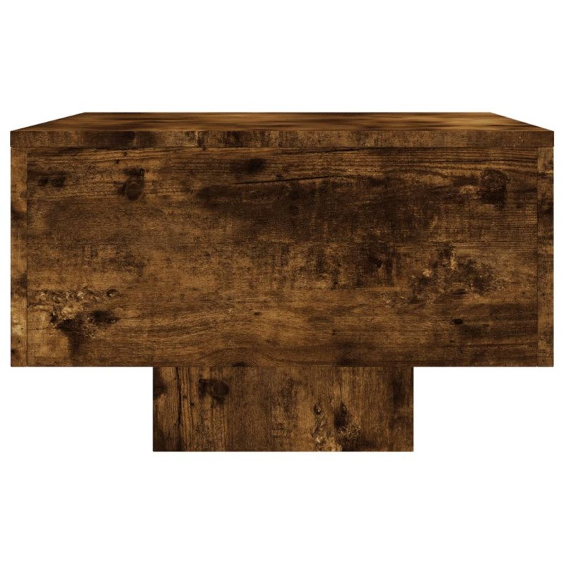 vidaXL Konferenčný stolík dymový dub 100x49,5x31 cm kompozitné drevo