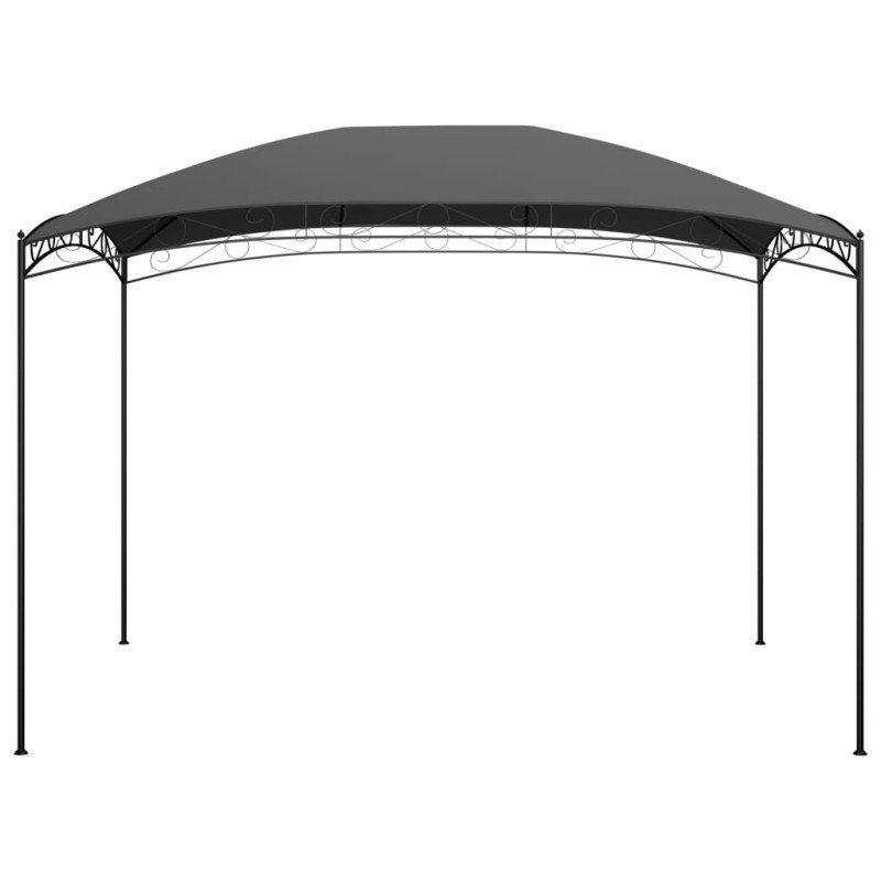 vidaXL Altánok 3x4x2,65 m antracitový 180 g/m²