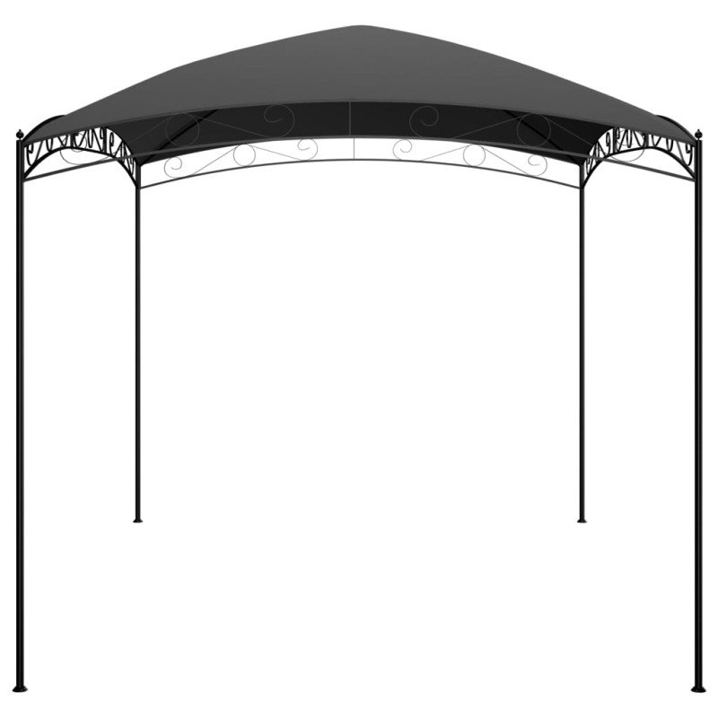 vidaXL Altánok 3x4x2,65 m antracitový 180 g/m²
