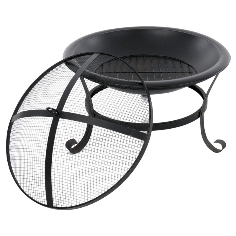 RedFire Ohnisko Atlanta čierne 51 cm oceľové 85014