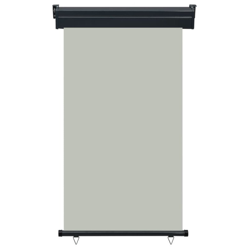 vidaXL Bočná markíza na balkón 100x250 cm, sivá