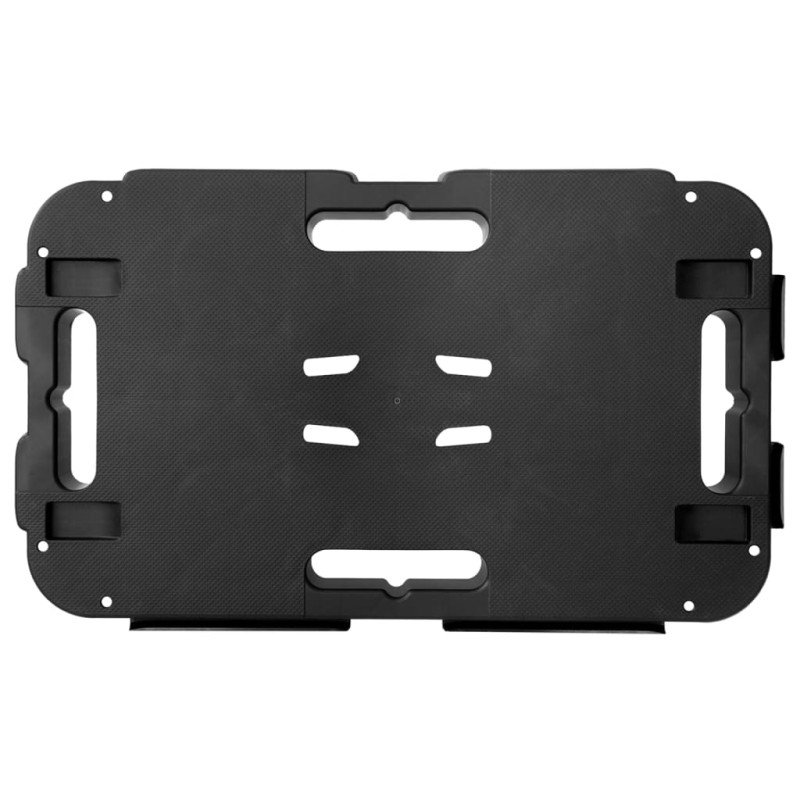 vidaXL Transportný vozík čierny polypropylén 300 kg