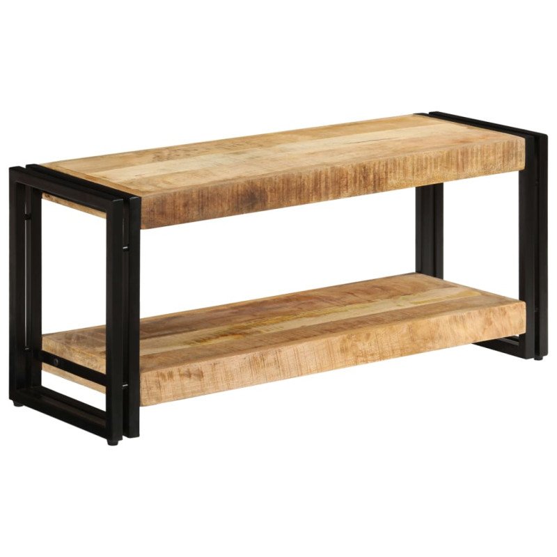 vidaXL TV stolík z mangového dreva 90x30x40 cm
