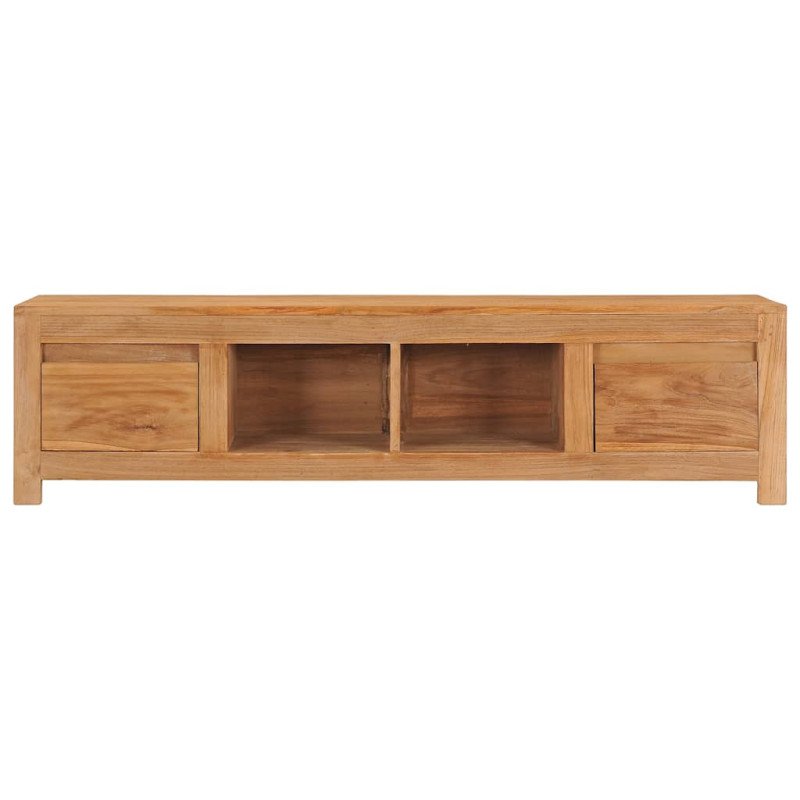vidaXL TV skrinka 135x30x35 cm masívne teakové drevo