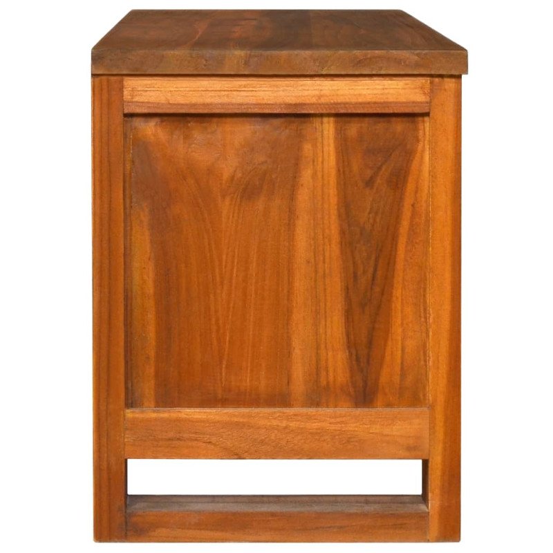 vidaXL TV skrinka 110x30x40 cm masívne teakové drevo
