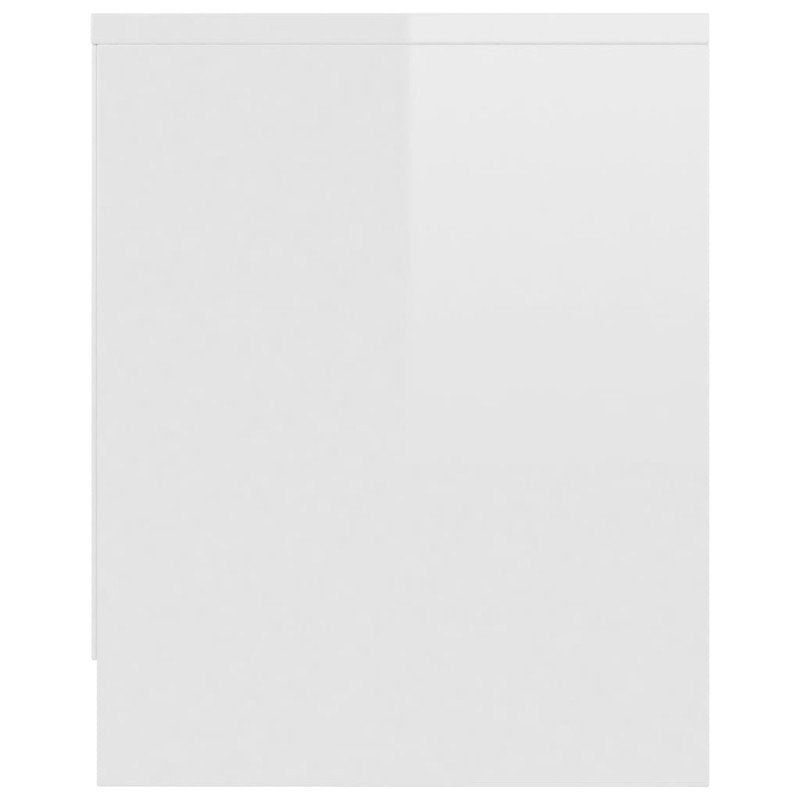 vidaXL TV skrinka lesklá biela 120x30x37,5 cm drevotrieska  vidaXL TV skrinka lesklá biela 120x30x37,5 cm drevotrieska