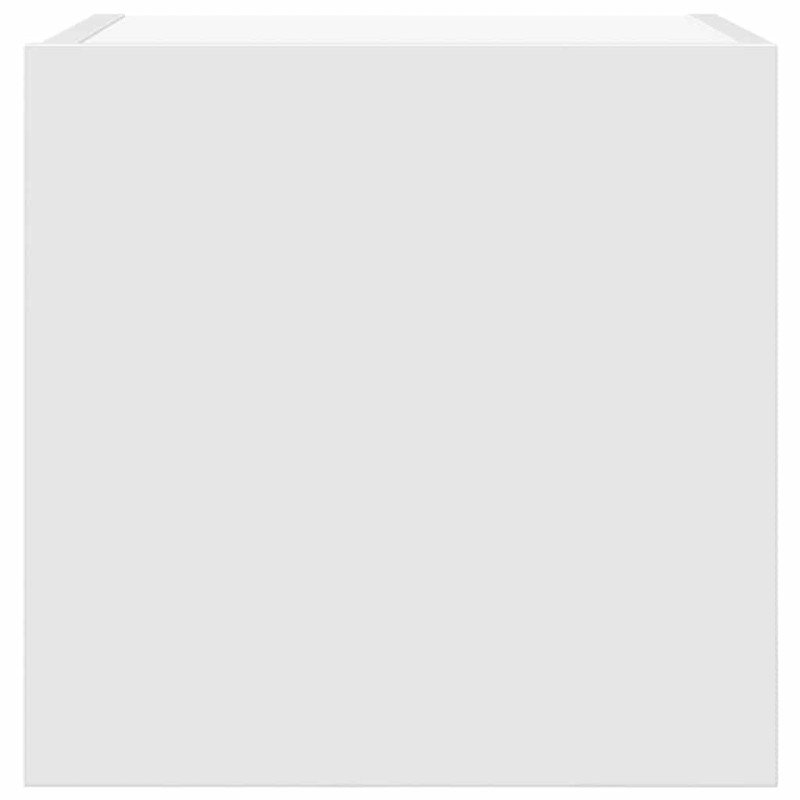 vidaXL Nástenná TV skrinka biela 30,5x30x30 cm