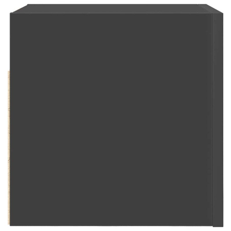 vidaXL Nástenné TV skrinky 2 ks sivé 30,5x30x30 cm