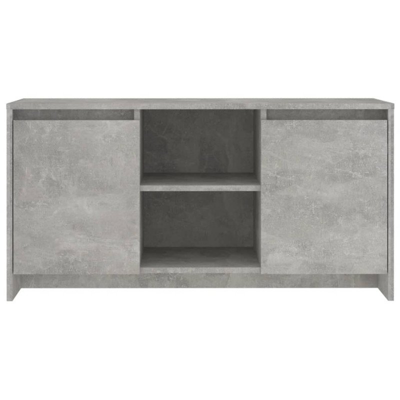 vidaXL TV skrinka betónovo-sivá 102x37,5x52,5 cm drevotrieska