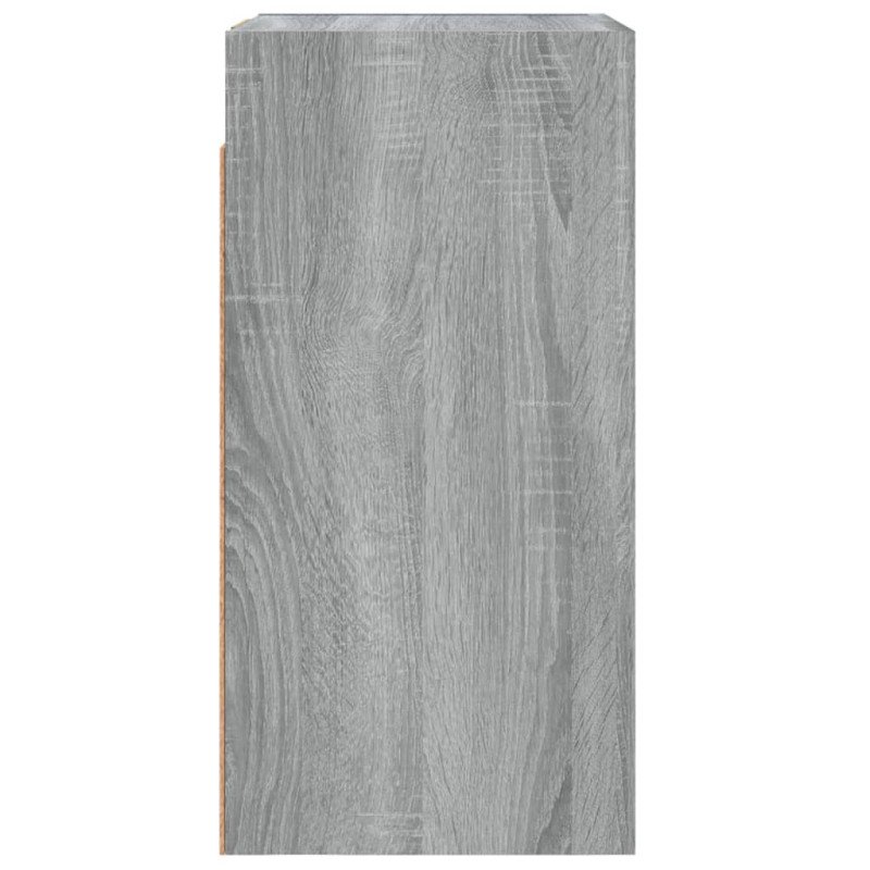 vidaXL TV skrinka sivý dub sonoma 30,5x30x60 cm spracované drevo