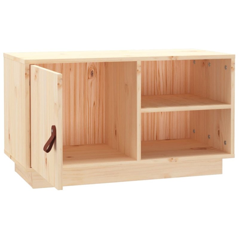 vidaXL TV skrinka 70x34x40 cm borovicový masív