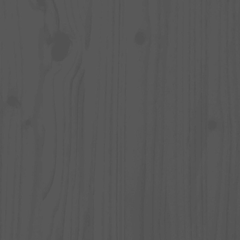 vidaXL TV skrinka sivá 80x34x35 cm masívna borovica