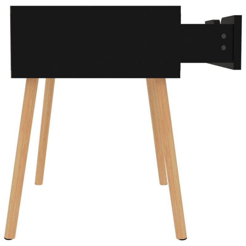 vidaXL Nočné stolíky 2 ks čierne 40x40x56 cm drevotrieska