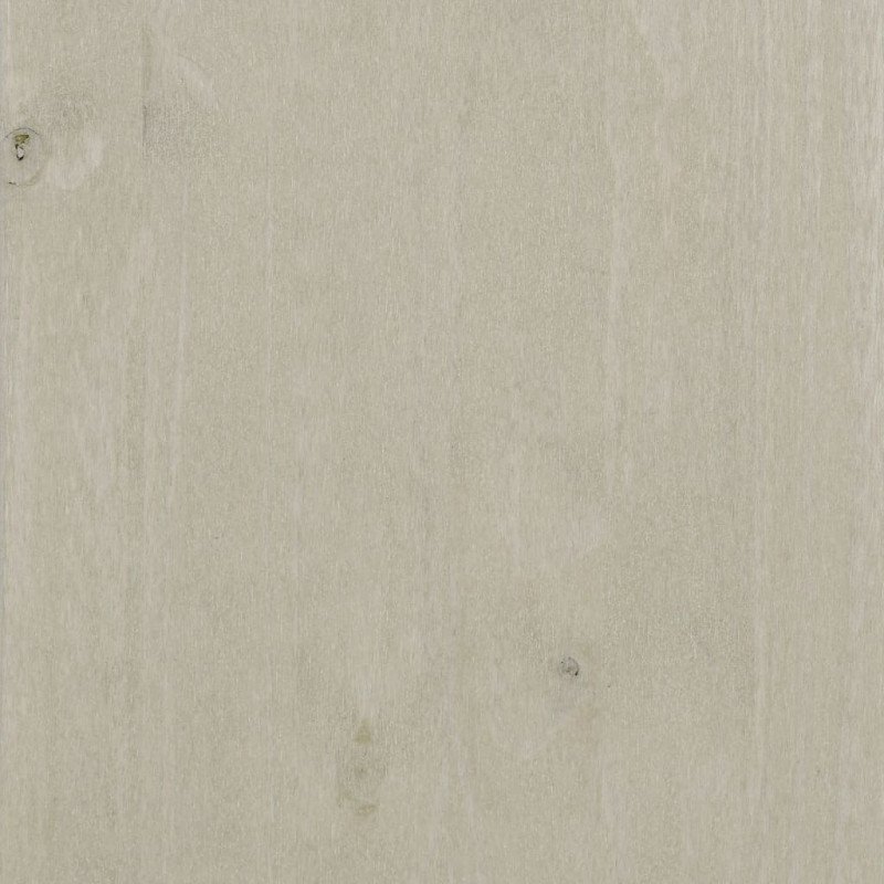 vidaXL Nočné stolíky HAMAR 2 ks, biele 40x35x62 cm, masív