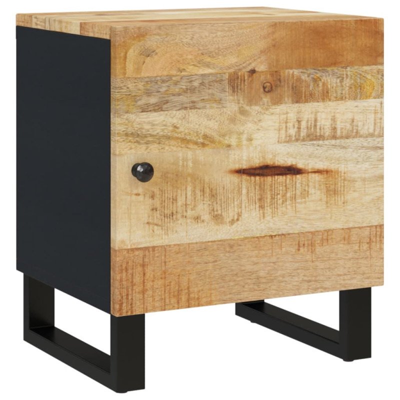 vidaXL Nočný stolík 40x33x46 cm masívne mangovníkové drevo