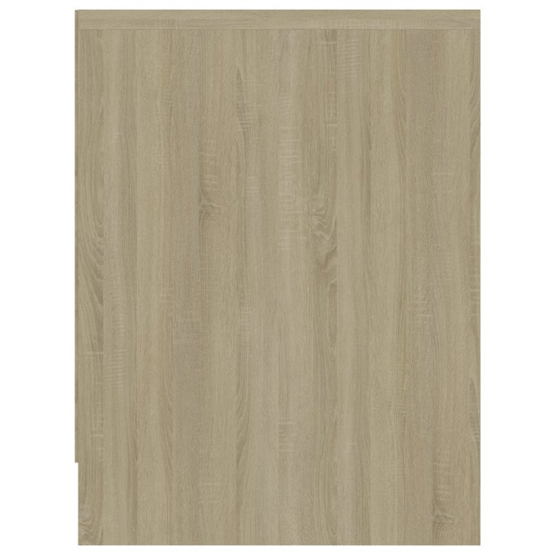 vidaXL Nočné stolíky 2 ks, dub sonoma 40x30x40 cm, drevotrieska