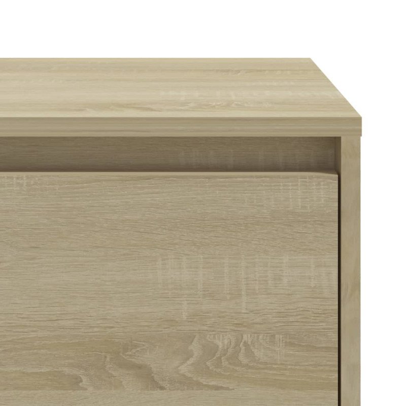 vidaXL Nočné stolíky 2 ks dub sonoma 45x34x44,5 cm drevotrieska