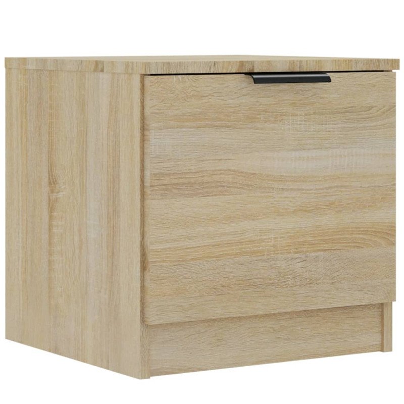 vidaXL Nočné stolíky 2 ks dub sonoma 40x39x40 cm